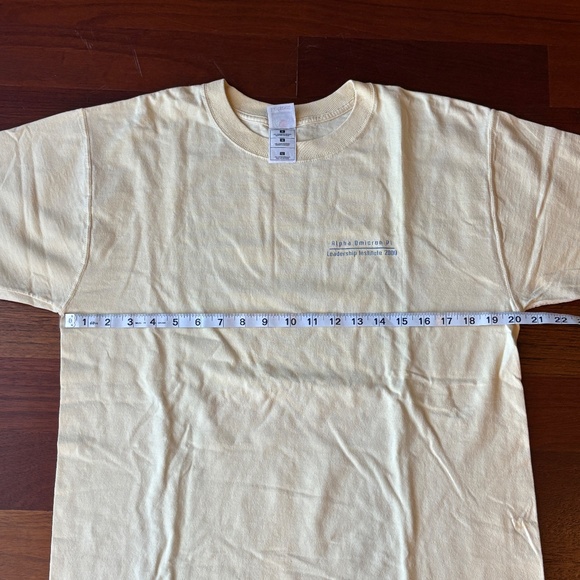 Alpha Omicron Pi Vintage 2000 Leadership Institute T-Shirt with Misspelled Word - Picture 8 of 10